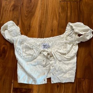 Princess Polly white top